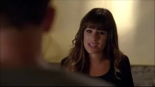 Glee - Finn tells Rachel that he's not in the army anymore 4x04