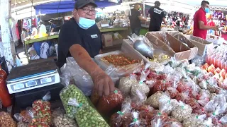 Snacks and nuts at the San Jose Flea Market.