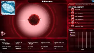 Plague Inc Evolved Frozen Virus Scenario (complete)