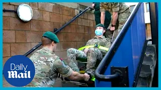 NHS ambulance strikes: British soldiers train as ambulance workers