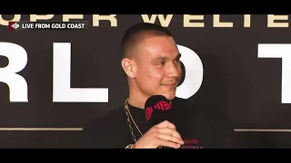 "I've never taken one step back" Tim Tszyu v Carlos Ocampo Announcement Press Conference