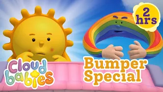 Rainbow and Sun 🌈 ☀️ 2 Hour Bumper Special | Cloudbabies Official