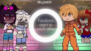 {FANDOMS REACT TO EACH OTHER} [Amanda the adventurer & Elizabeth Afton] part 1/2