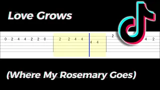 Love Grows (Where My Rosemary Goes)(Easy Guitar Tabs Tutorial)