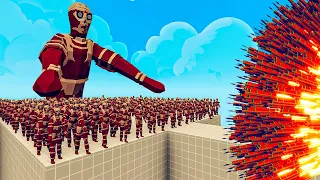 150x Colossal Titans + 1x Giant vs Every Gods - Totally Accurate Battle Simulator.