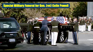 Special Military Funeral for Gen. (ret) Colin Powell