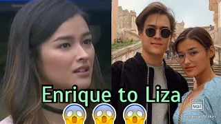 ENRIQUE ganito pala kay LIZA | GRABE  nakakagigil #lizquen