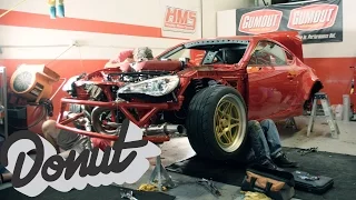 Ferrari Powered Toyota, GT-4586. Final build update w/ Ryan Tuerck | The GT4586 | Donut Media