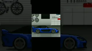 pixel car racer rx7 build