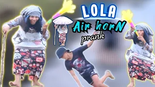 LOLA AIR HORN  "PUBLIC PRANK" NALUKO SA LOLA  🤣