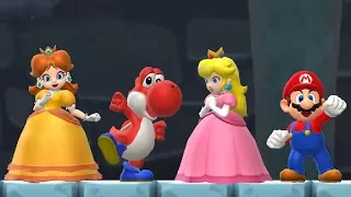 Super Mario Run - All Characters Vs Bowser (Final Boss)