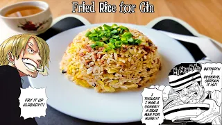 Gin's Fried Rice - Sanji's One Piece Recipe Cookbook