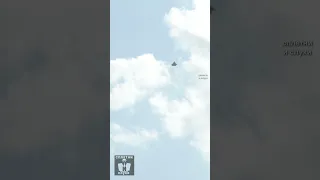Истребитель Су 57 завис в воздухе на несколько секунд невероятный трюк