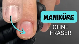 Nagelhaut entfernen ohne Fräser | DIY Anleitung für zu Hause