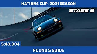 Gran Turismo Sport - Nations Cup Guide 2021 Season STAGE 2 Round 5 - Special Stage Route X
