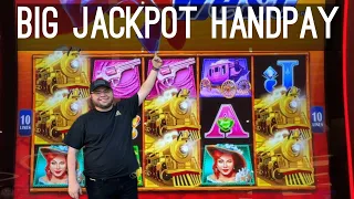 BIG JACKPOT HAND PAY on HIGH LIMIT ALL ABOARD