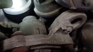 MERCEDES E350 P2004 FAULT STORED. TUMBLE FLAP STUCK