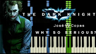 Hans Zimmer - Why So Serious | Joker's Theme (Piano Tutorial + Sheet Music)