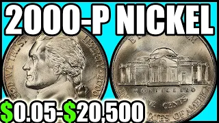 2000-P Nickels Worth Money - How Much Is It Worth and Why, Errors, Varieties, and History