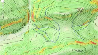 Using Topo Maps To Hunt Rutting Bucks