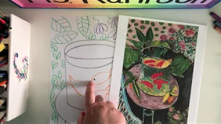 Draw a Matisse Inspired Goldfish Bowl with Ms. Kampson