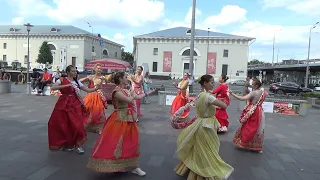 2023 07 02 Харинама Парк Культуры краткий обзор. Harinama in Moscow. Gaura Kripa. Park Kultury.