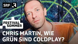 So wollen Coldplay den Planeten retten | Festivalsommer 2023 | SRF 3