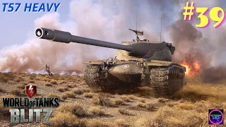 Идём к десятке T57Heavy⭐World of tanks blitz 🔥🔥🔥ламповый стрим wot blitz⭐#39