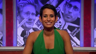 Have I Got a Bit More News for You S66 E9. Naga Munchetty. Non-UK viewers. 8 Dec 23.