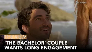 'The Bachelor' Couple Wants Long Engagement | The View