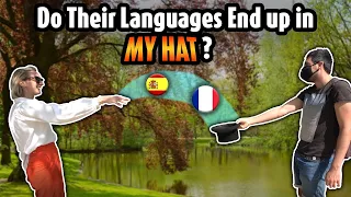 Do their Languages end up in my Hat? | Magic Trick Prank