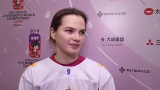 ЖМЧМ-2019. Илона Маркова после игры с Канадой