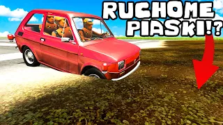 ❄️  SUPERAUTA KONTRA RUCHOME PIASKI!? | BeamNG DRIVE|