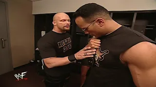 Stone Cold & The Rock Backstage Segment 3/26/2001