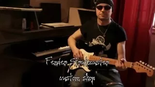 соло на  электрогитаре fender stratocaster