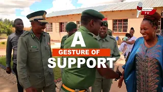 AssComSuluman Chimbetu Donates towards Construction Project At Ridigita Prison Farm #foryou#trending
