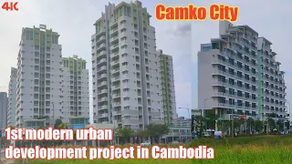 The 1st modern urban development project in the Cambodia I Camko City in PHNOM PENH new town