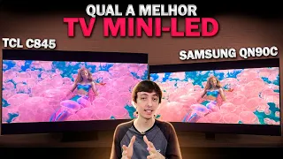 TCL C845 vs SAMSUNG QN90C - What is the BEST MINI LED TV in BRAZIL?
