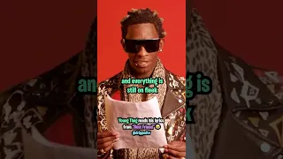 Young Thug Reads His Lyrics 😂