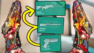 Trying GUN GAME in VALORANT - *NEW* Custom Game!