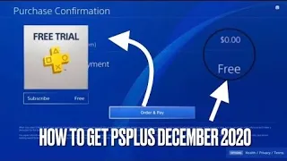 HOW TO GET PS PLUS 14 DAY TRIAL WITHOUT CREDIT CARD - December 2020 ( Short way ) PS4 & PS5