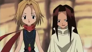 Shaman King - Anna slaps Hao