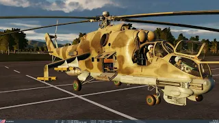 DCS Mi-24 opening Troop doors