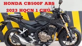 [ĐÃ BÁN] Honda CB500F ABS 2023 siêu mới 1 chủ odo lướt 3k7 HQCN - Chỉ 158 triệu - Lh 0703086286