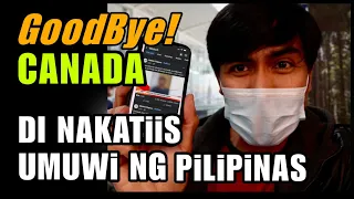 SINAYANG na PAGKAKATAON sa CANADA | WALA PANG ISANG BUWAN UMUWI NA SA PILIPINAS By:Soc Digital Media