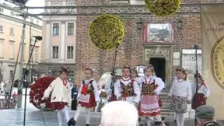 Children in Krakow doing Polish Folk Song & Dance