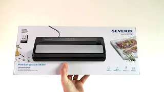 Severin premium vacuum sealer FS 3611 Unboxing