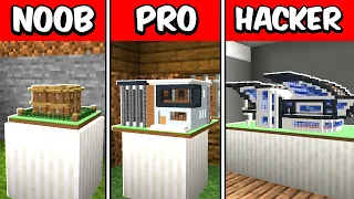 Worlds SMALLEST House NOOB vs PRO vs HACKER