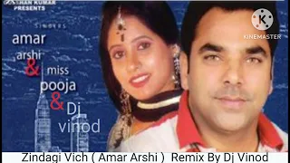 Zindagi Vich ( Amar Arshi & Miss Pooja ) Remix By Dj Vinod