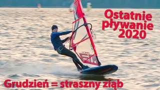 28.12.2020 nad Zegrzem - Windsurfing, Slalom - Wojtek Brzozowski